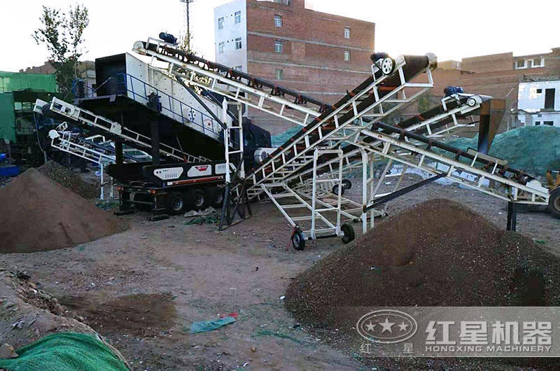 移動石料破碎機 移動石料破碎機