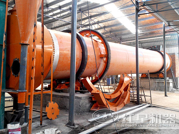 烘干機安裝、調試現場