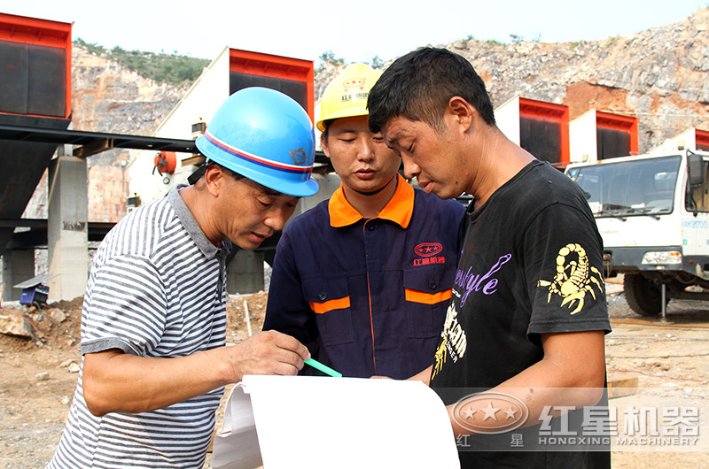 現場指導設備的安裝、調試